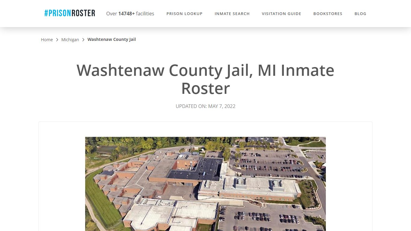 Washtenaw County Jail, MI Inmate Roster - Prisonroster